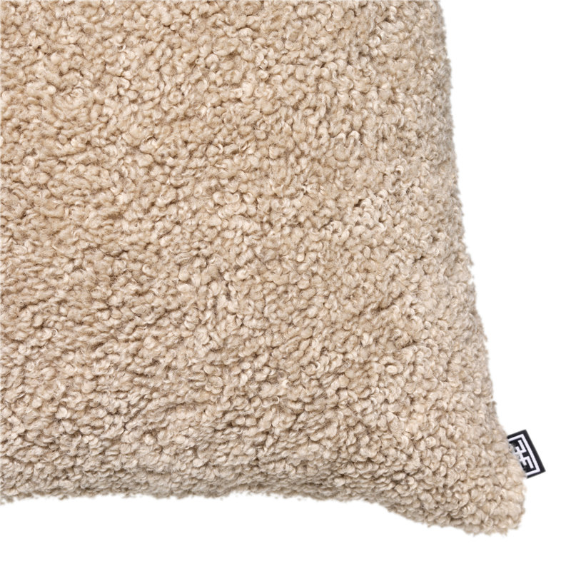 Palla Square Pillow Cover & Insert, 19.69" x 19.69", Canberra Sand