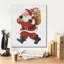 «Nostalgic Santa 2» par Ethan Harper, art mural sur toile-1242433129