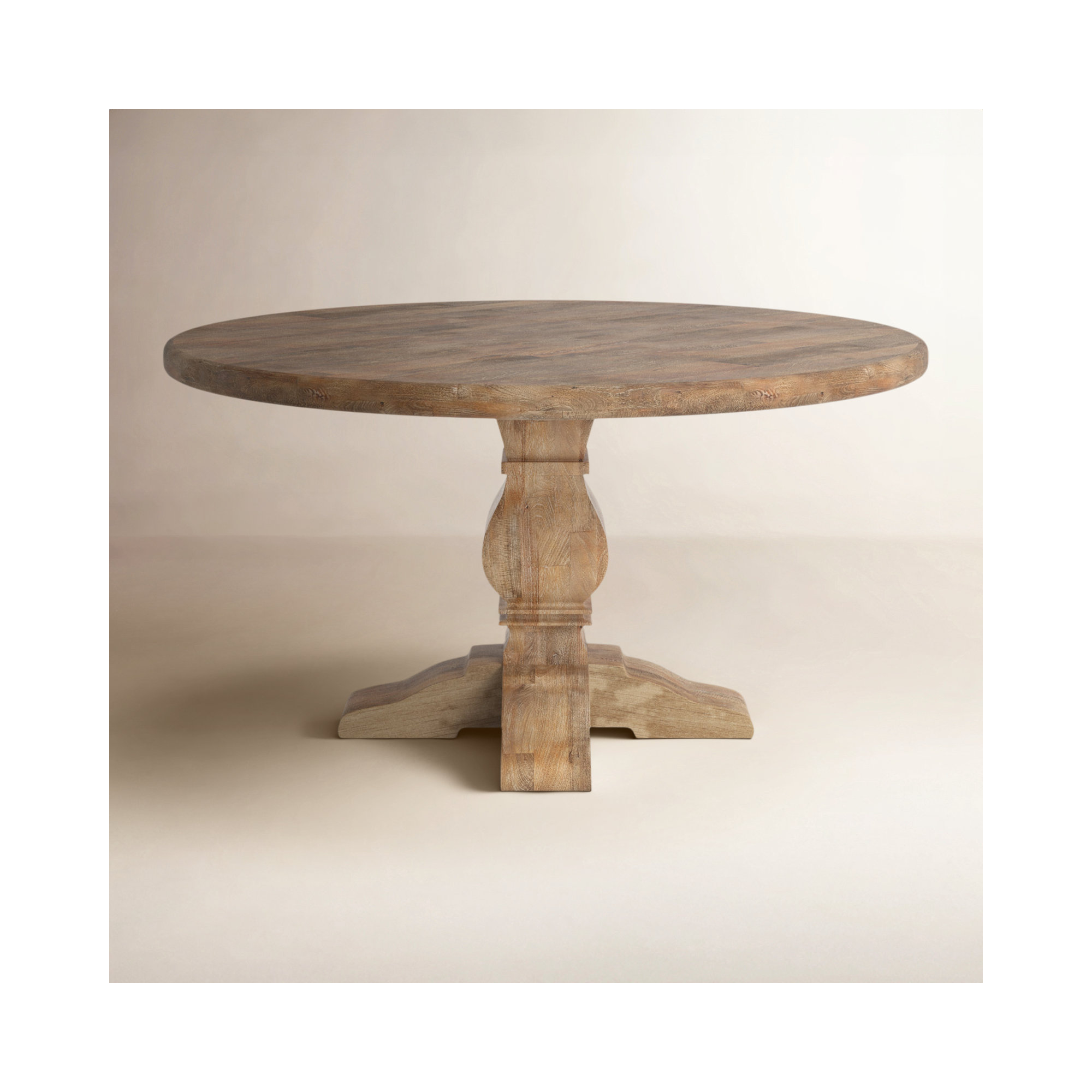 Lyons Round Dining Table, 60" W x 60" L