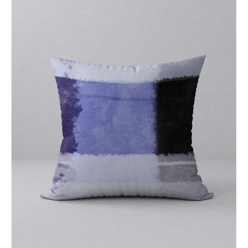 Housse de coussin décoratif carrée/insert, 18" x 18"