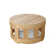 Circular Modular Teak 8 - Person Patio Conversation Sets with Sunbrella® Cushions