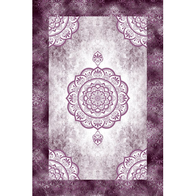 Premium Woven Carpet, 5.9 x 9.2 ft, 100% Polyester, 650 g/m² | Antibacterial, Non-Slip PVC Underside, 0.3 in Pile Height | Machine Washable, 3D Digital Printing | Perfect for Living Room, Bedroom, & Office Decor