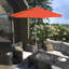 Parasol de patio blanc mat 11 pi.-1230180298