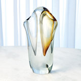 Duet Vase-Amber/Grey-Sm