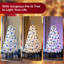 Arbre de Noël illuminé avec 9 lumières DEL multicolores-1349664362
