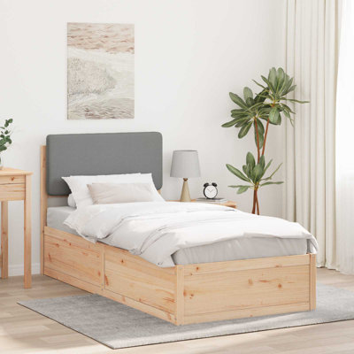 Solid Wood Bed