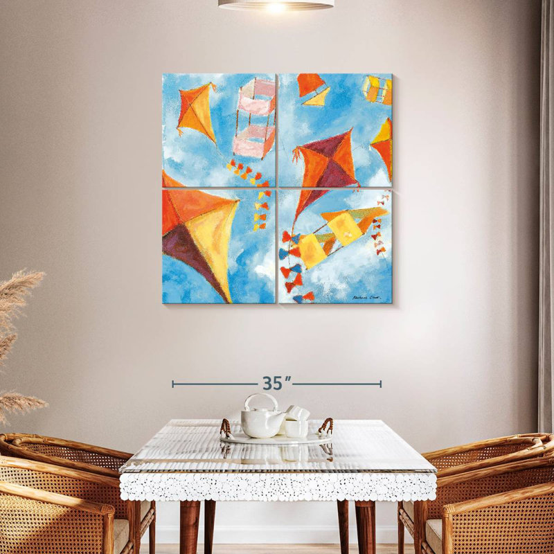 Senne Kites, 38" H x 38" W
