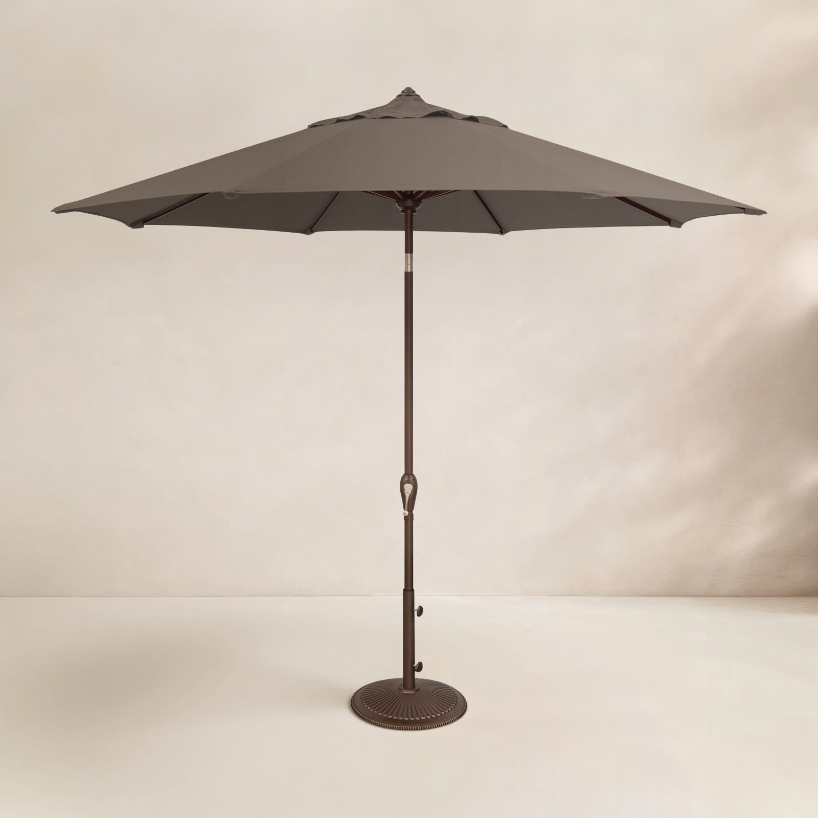 Colete 108'' Outdoor Umbrella, Taupe
