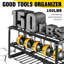 3 Layers Power Tool Organizer Wall Mount