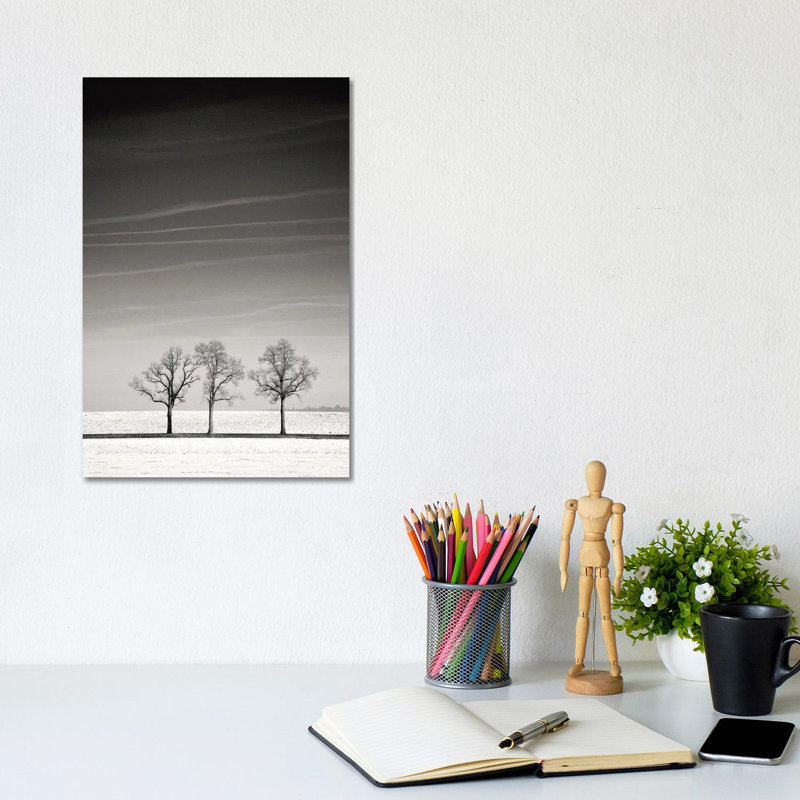 Troika by Lena Weisbek - Wrapped Canvas Print, 20.32 cm H x 30.48 cm W