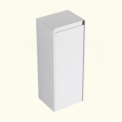 12" Bathroom Side Cabinet,Soft Close Doors,Float Mounting Design,(KD-Packing)