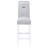 WHITE BAR TABLE AND BAR STOOL SET