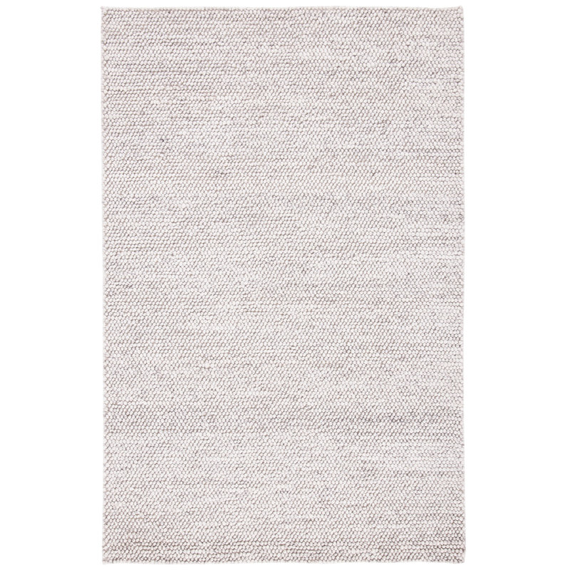 Danie Natural Area Rug in Gray/Ivory, Rectangle 5' x 8'
