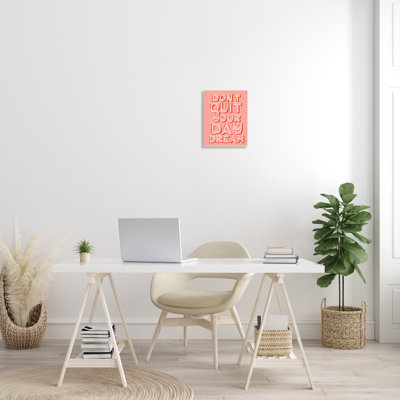 Ae-910 " Don't Quit Your Day Dream Bold Pink "