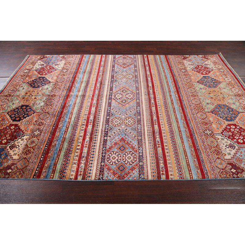 Vegetable Dye Super Kazak Oriental Rug 7x10