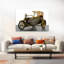 1915 Motosacoche 996Cc Combinaison de motocyclette, paysage abstrait classique, art mural-112089254