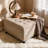 Classic Tufted Storage Ottoman with Nailhead Trim, Spacious Interior, and Versatile Use for Home Decor-327561760