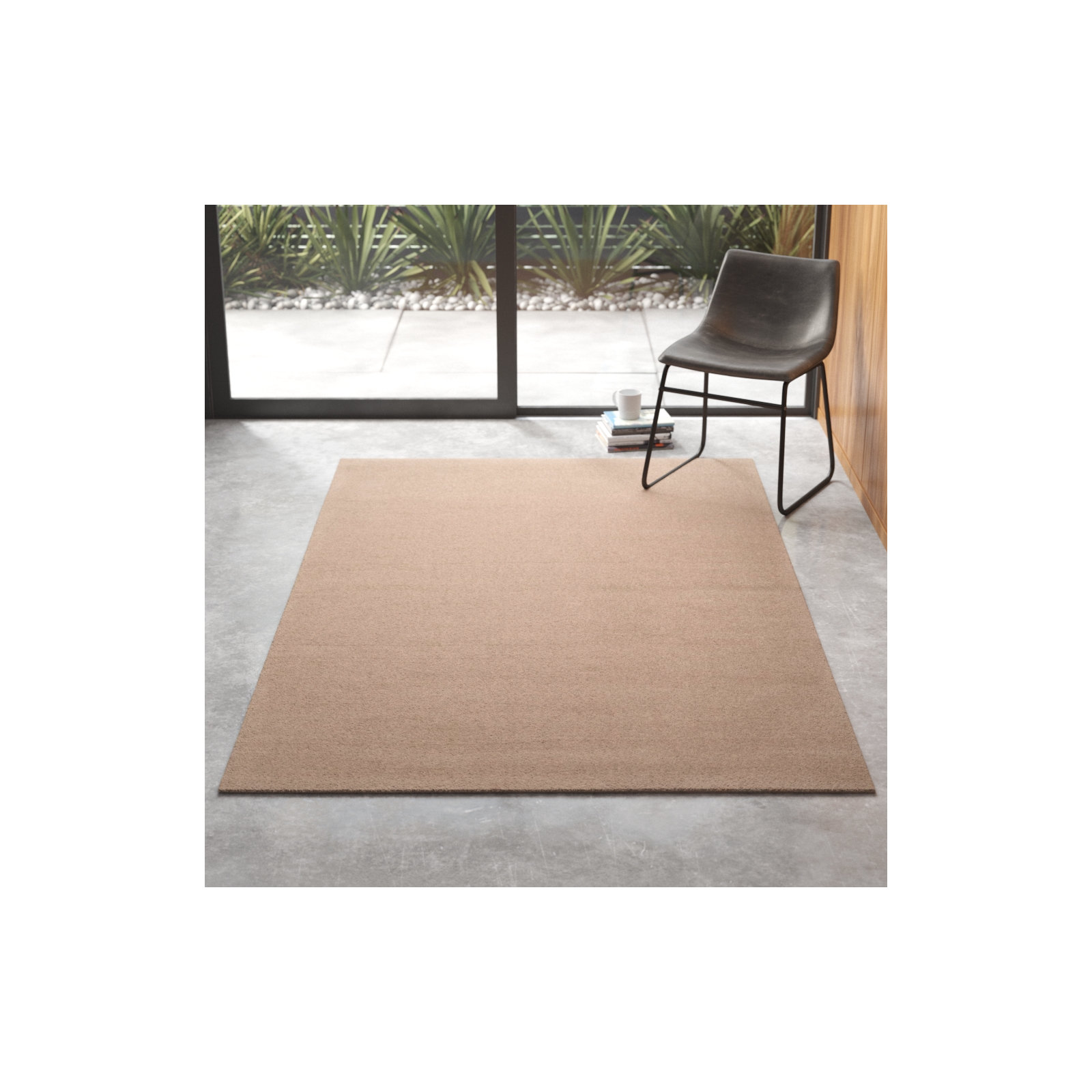 Crowe Wool Doeskin Performance  Area Rug, Rectangle 7'6" x 9'6"