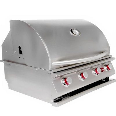 Cal Flame G-Series 4 - Burner Built-In Natural Gas and Liquid Propane Grill