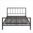 Full Size For Master Or Guest Bedroom, Matte Black Metal Platform Bed Frame With Headboard And Footboard, No Box Spring Needed
