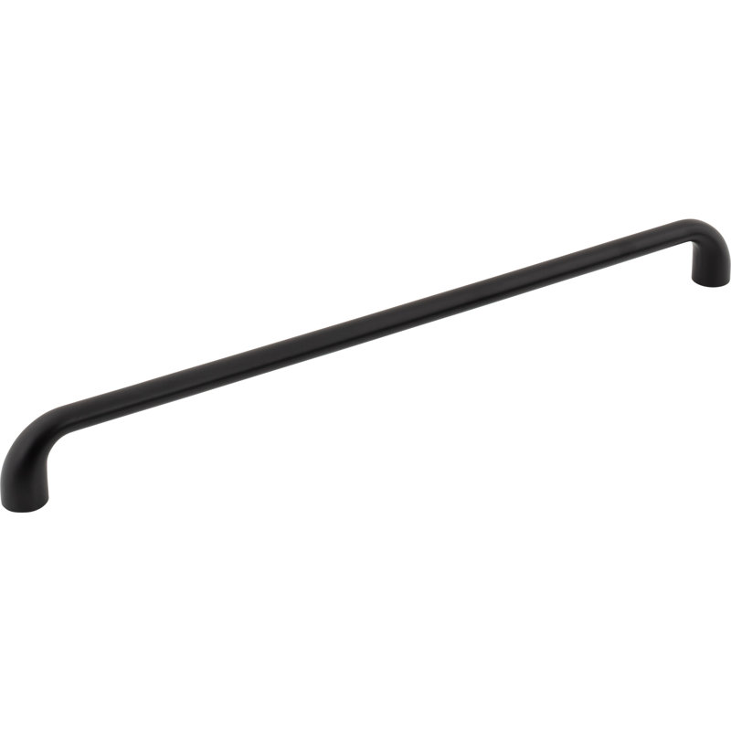 Loxley Bar Pull, Matte Black, 12"