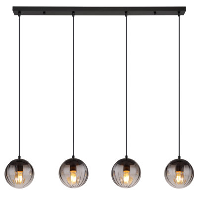 Nieuwstadt 4 - Light Matte Black Pendant