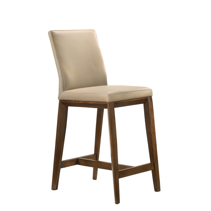 Tabouret de comptoir 26 po Jessia, Noyer, Moka