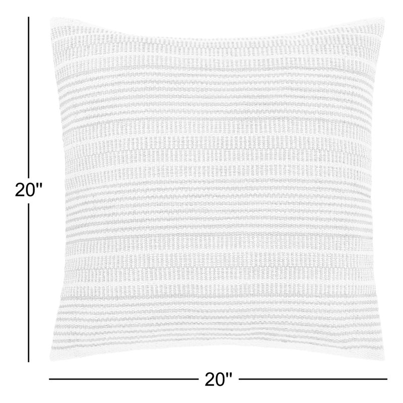 Housse et insert de coussin décoratif en coton Lexi, Duvet