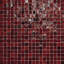 Rootbeer 5/8" x 5/8" Glass Mosaic
