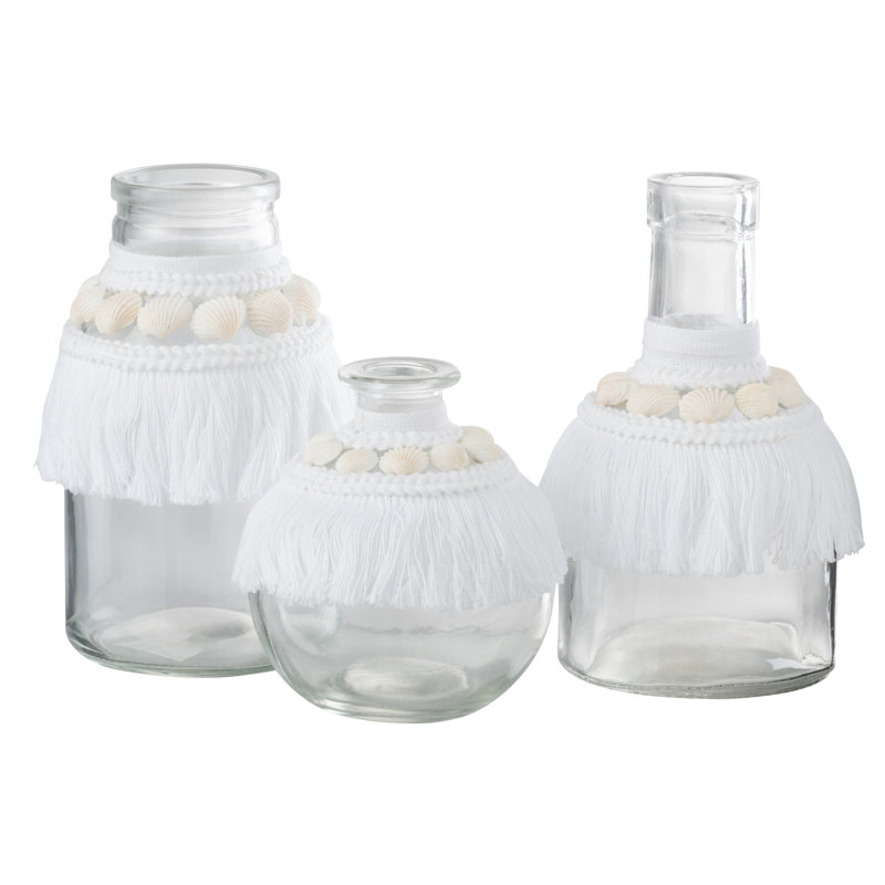 Zapata Glass Table Vase 1, White