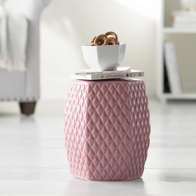 Tabouret Diamonds, Rose