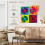 Bonbons disques vinyles sur toile-391858251