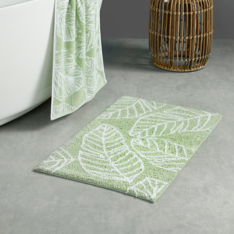 Matteo Non-Slip Bath Mat, Khaki
