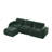 L-Shaped Soft Velvet Fabric-776434341-776434340
