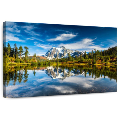 Alvord Mount Shuksan Reflecting In Picture Lake