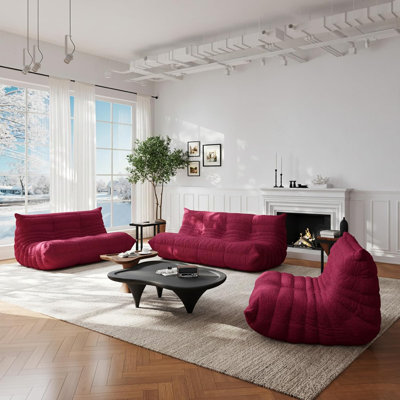 Oversized Bean Bag Chairs for Adults, Giant Beanbag Chair with Memory Foam, Comfy Lounge Chair Lazy Sofa for Apartment, Living Room, Bedroom, Office(Teddy Fabric)