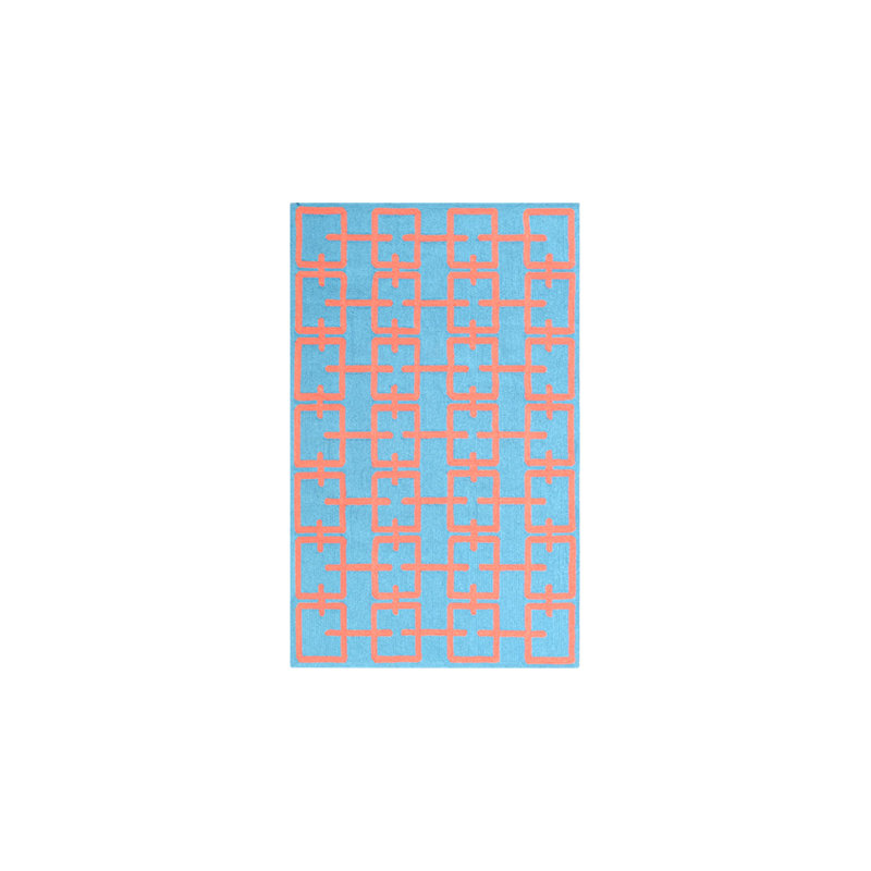 Geometric Indoor Rug, Rectangle 7'6" x 9'6"
