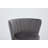 Set of 2 Counter Stools, 360° Swivel Upholstered Bar Stools with Metal Legs-423271157
