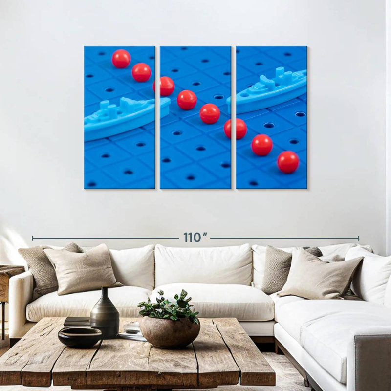 Senne Battleship Board Game, 48" H x 74" W