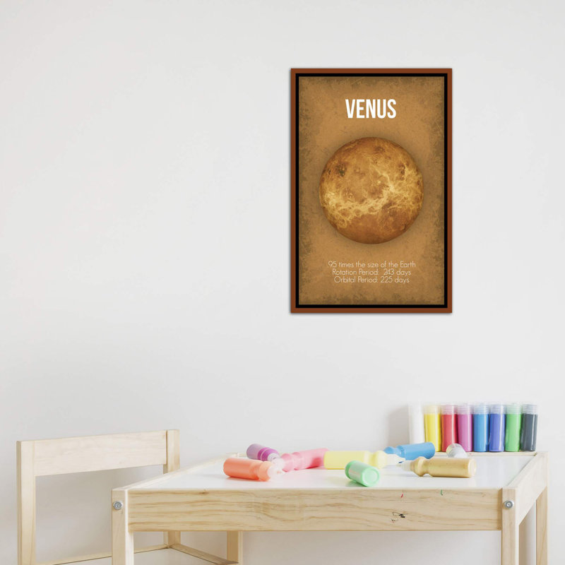 Venus, 26" H x 18" W x 1.5" D, Classic Wood Framed Canvas