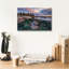 Toile épique Graffiti «Tidal Serenity Ii» par Rick Berk, 60 po x 40 po-1254947887