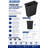 TrimLine™ Polyethylene (LLDPE) Open Outdoor Trash & Recycling Bin - 15 Gallons
