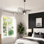 Luminaire suspendu modulaire à 1 lumière avec chapeau de paille (ampoule incluse)