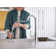 Moen Riley Single Handle MotionSense Wave Pull Down Kitchen Faucet with Power Clean Technology