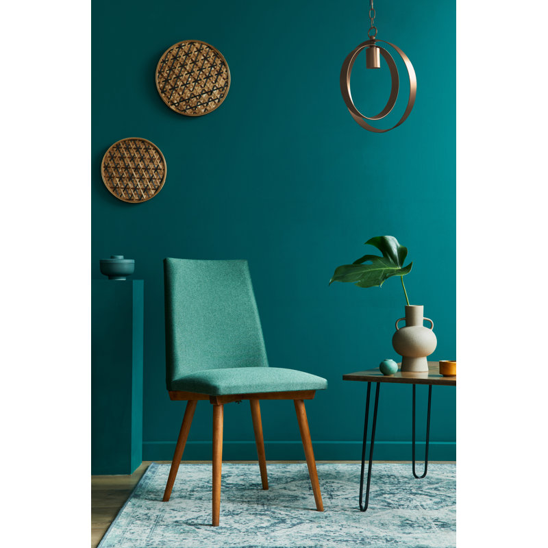 Luminaire suspendu géométrique 1 lumière Blanchette, Feuille d'or