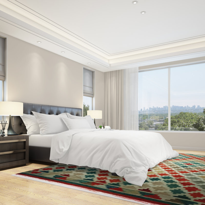 Ranson Geometric Hand Woven 210cm X 300cm Area Rug