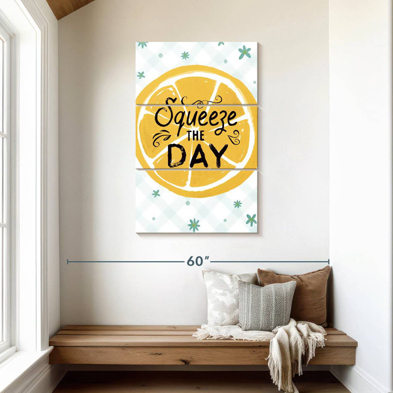 Tergel Mellow Yellow II, 45" H x 28" W