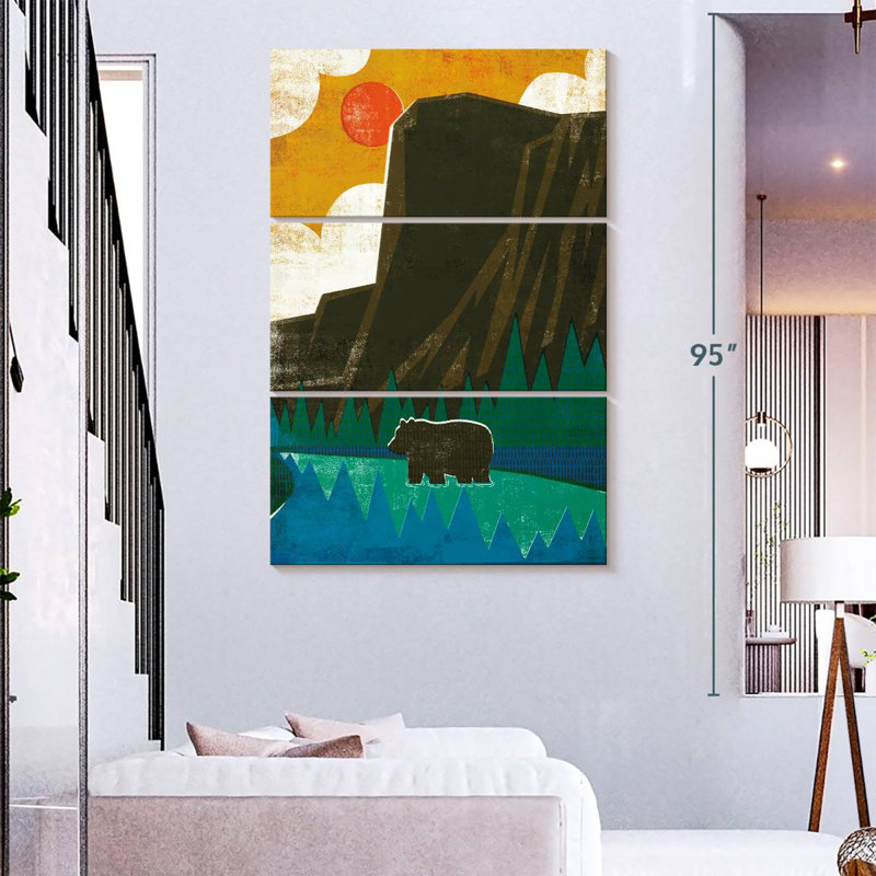 Brampt Big Sky III, 74" H x 48" W