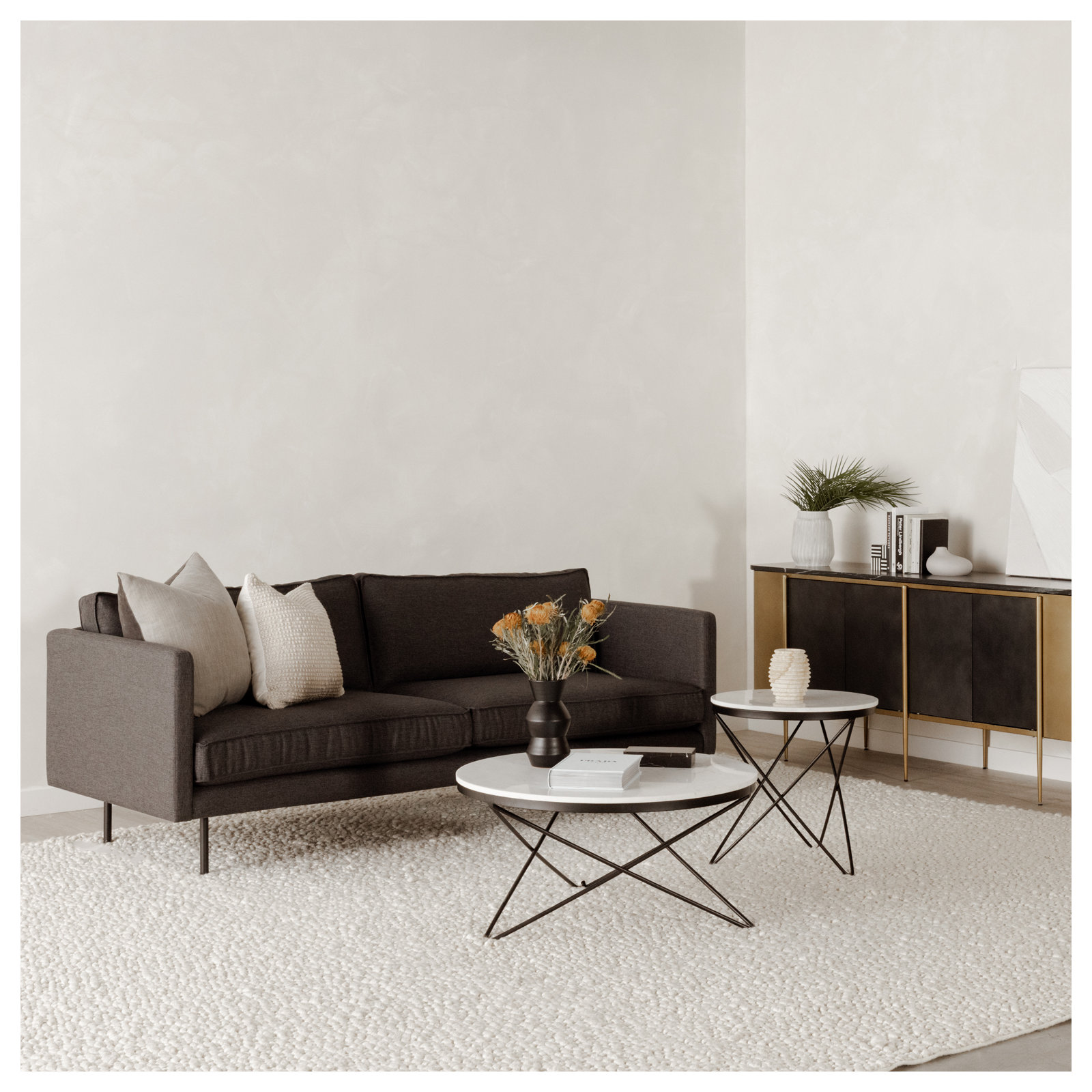 Fulton Coffee Table, Black