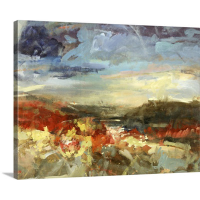 « landscape study » par jodi maas,, peinture sur toile tendue